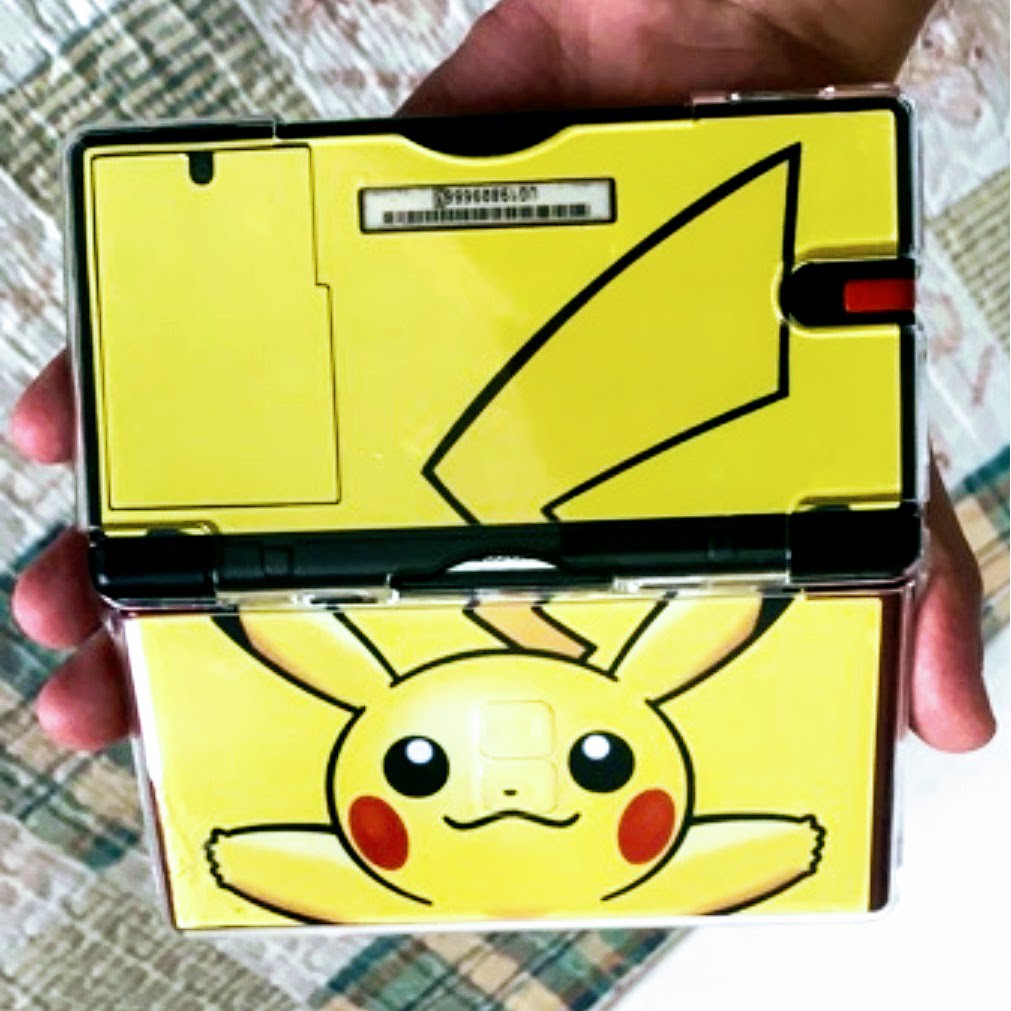 Skin Adesiva Para Nintendo Ds Lite Dslite Pikachu Pokemon