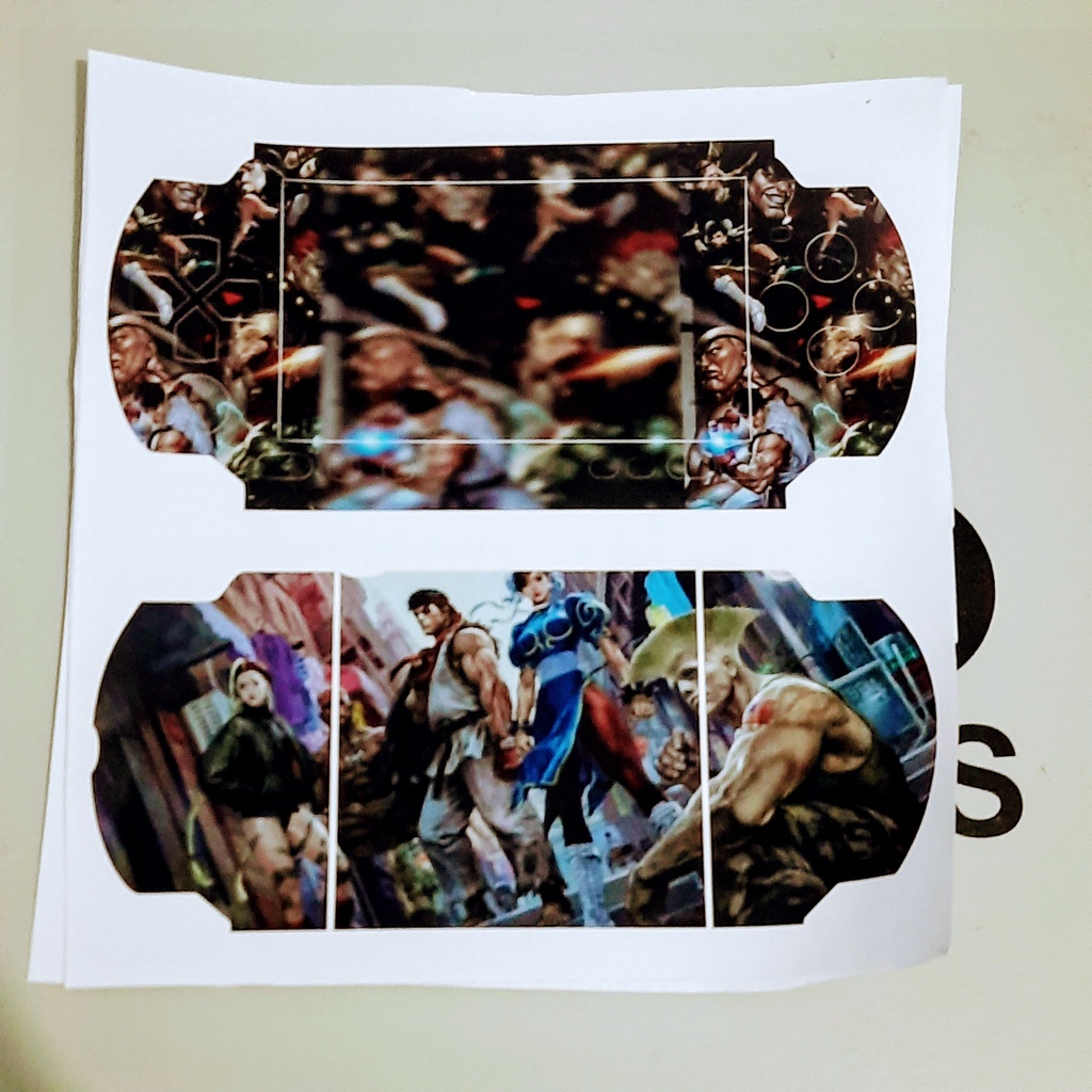 Skin STREET FIGHTER II   Para Psp 3000 3001 3004 3010 30xx playstation portable
