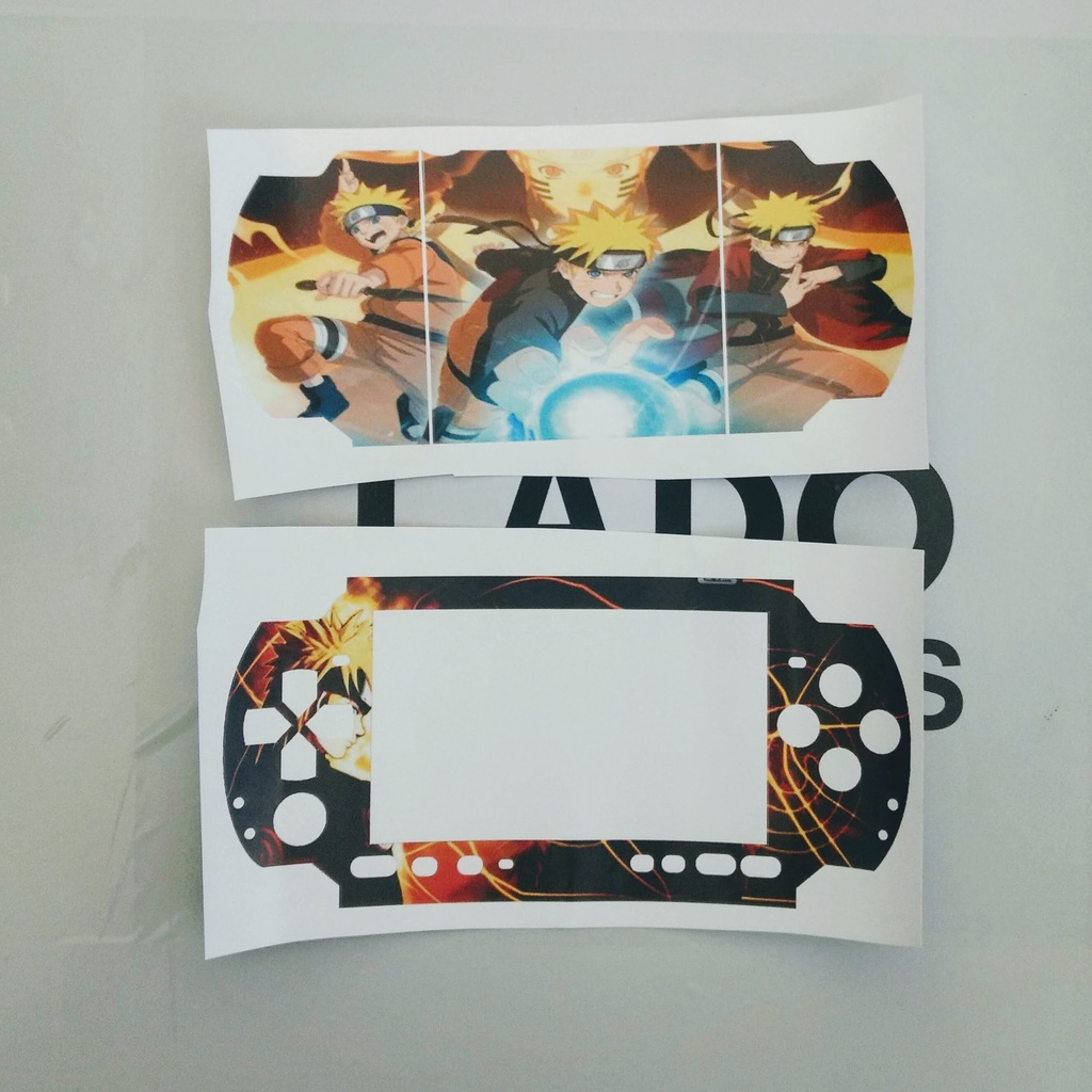 Skin NARUTO KONOHA Para Psp 3000 3001 3004 3010 30xx playstation portable
