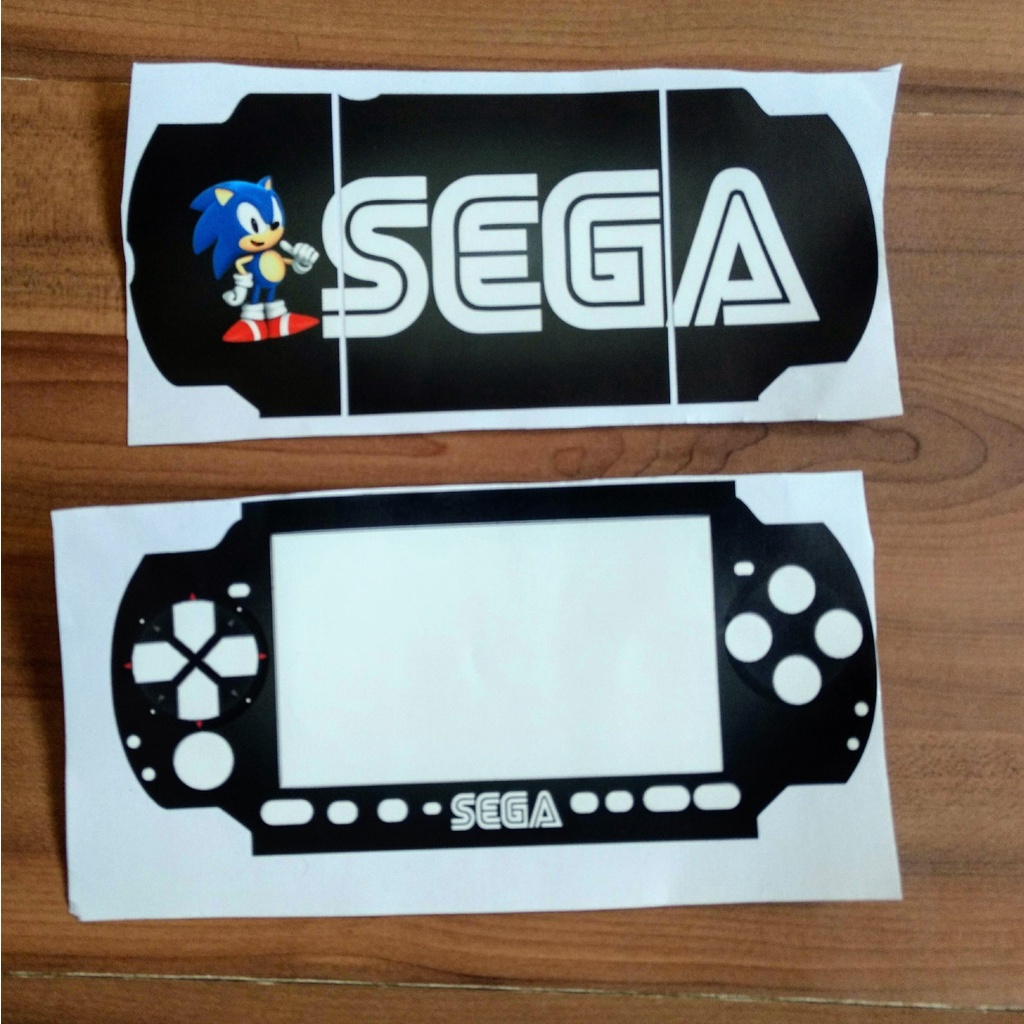 Skin SEGA MEGA DRIVE  Para Psp 3000 3001 3004 3010 30xx playstation portable