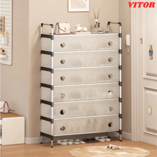Sapateira Vertical Inox Multiuso Calçados 5/6/7 Andares Organizador Armário de Sapato VITOR em Oferta na Shopee