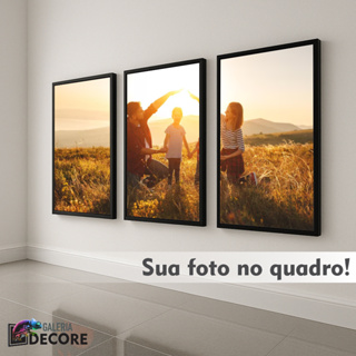 Quadro Personalizado Mosaico Com Foto 120x60 em Oferta na Shopee