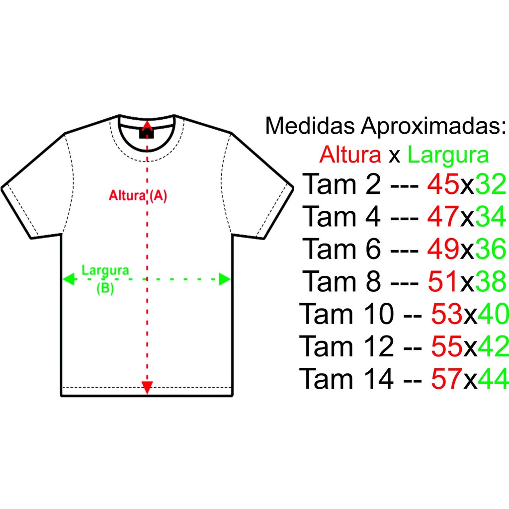 Camiseta Infantil Estampada, Camisa Branca - Pare Olhe Siga Jesus — imagem 2 de 2