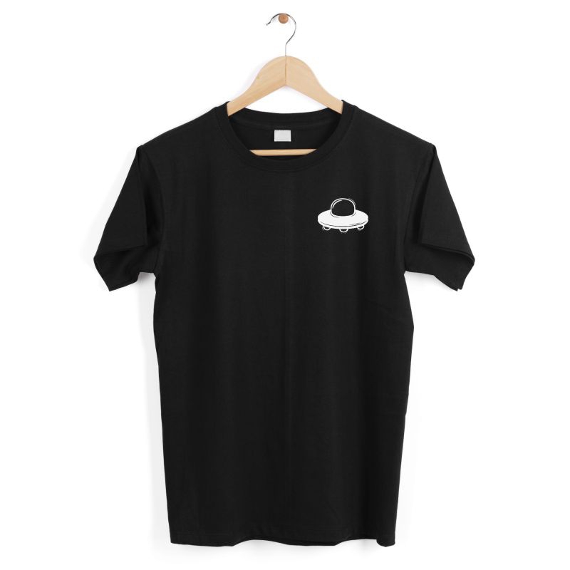 Camiseta Masculina Nave Espacial - Camisa Extraterrestre desenho alienígena 100% algodão alien et