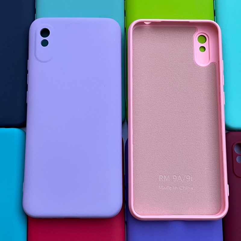 Xiaomi Redmi 9A / 9i / 9A Sport / 9i Sport - Capa Capinha Case Com Protetor de Câmera Colorida Aveludada Silicone
