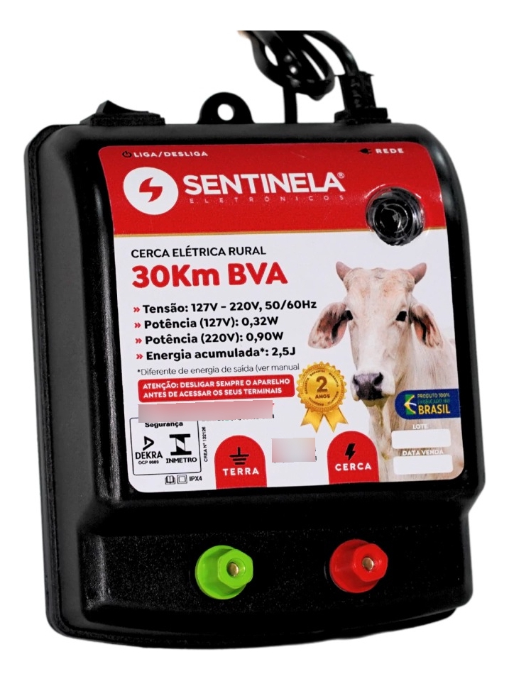 Eletrificador De Cerca Rural Sentinela Sr 30KM Bva Bivolt 2 Anos De Garantia em Oferta na Shopee