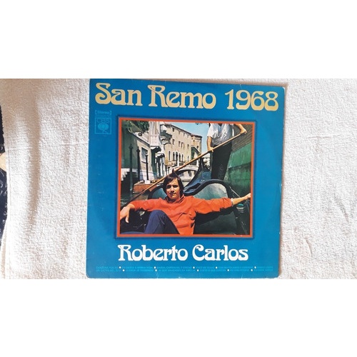 Lp Roberto Carlos San Remo 1968 Original Da Época