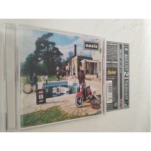 Cd Oasis Be Here Now Importado Made In Japan+ Obi