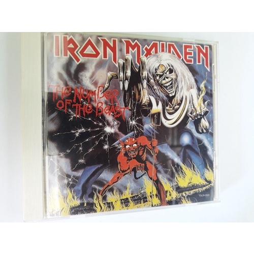 Cd Iron Maiden The Number Of The Beast Import Made In Japan
