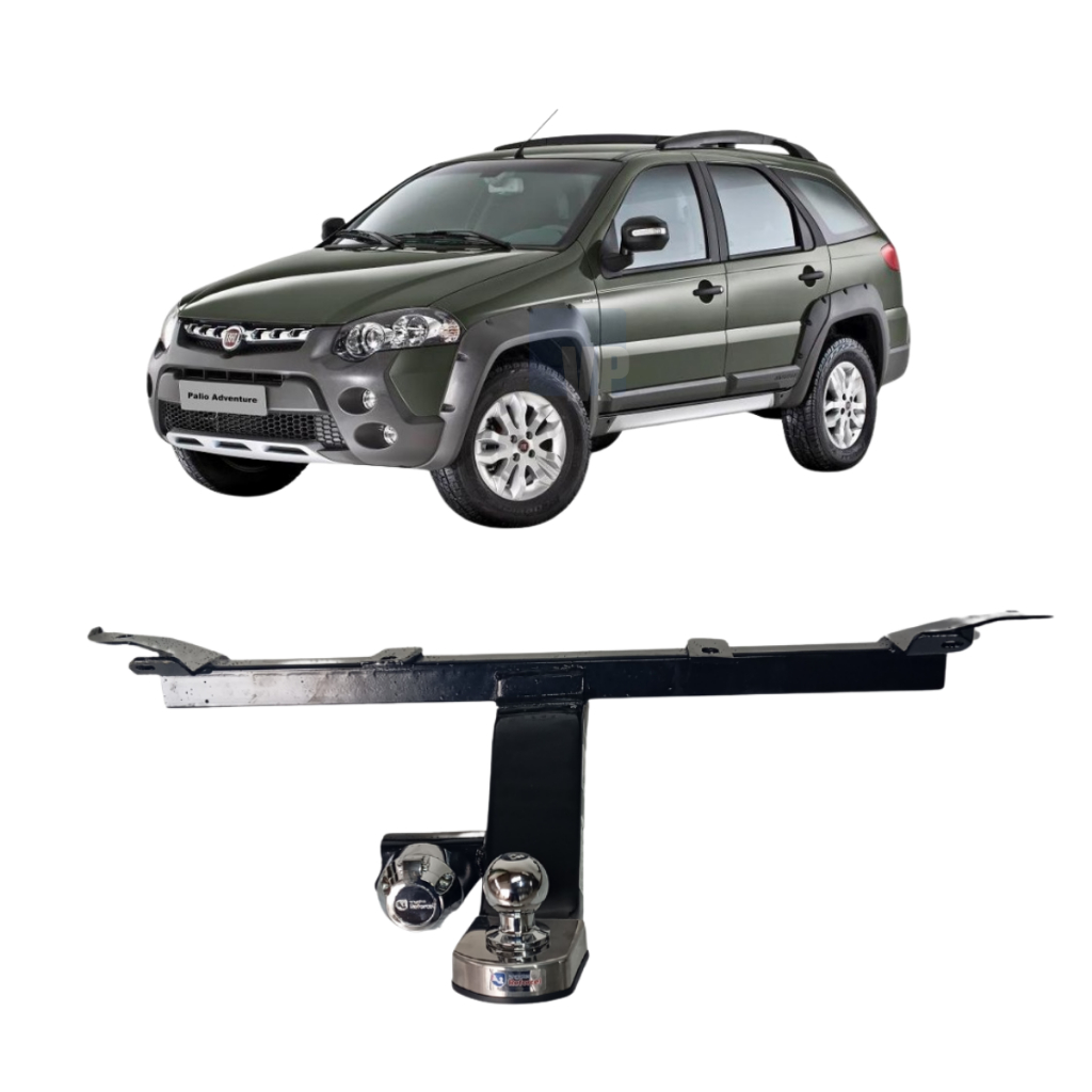 Engate Reboque Fiat Palio Weekend Locker 2008 Em Diante Original Homologado em Oferta na Shopee