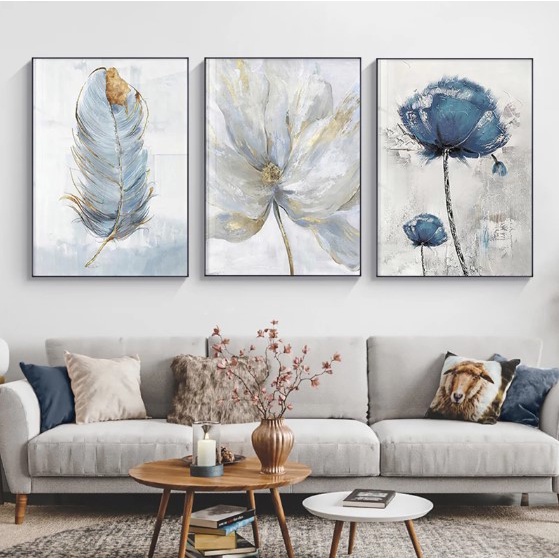 Quadros Decorativos 180x70cm Abstrato Geométrico Sala Quarto