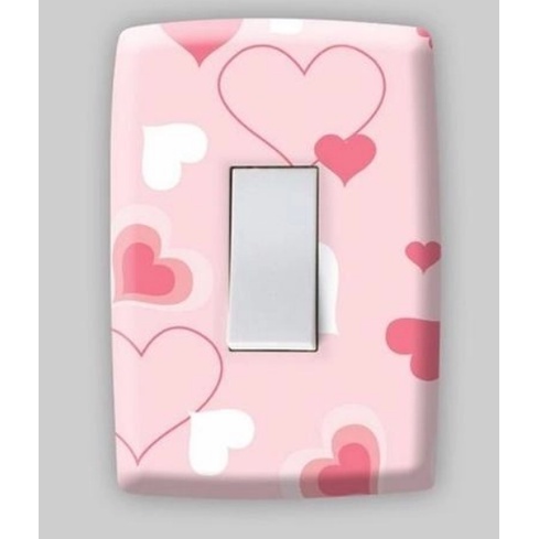 Adesivo De Interruptor Coraçoes em Oferta na Shopee