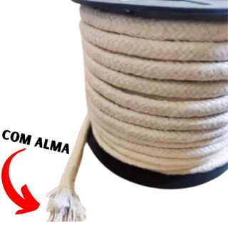 Cordão Algodão 8mm com alma 50 mt (A-20) em Oferta na Shopee