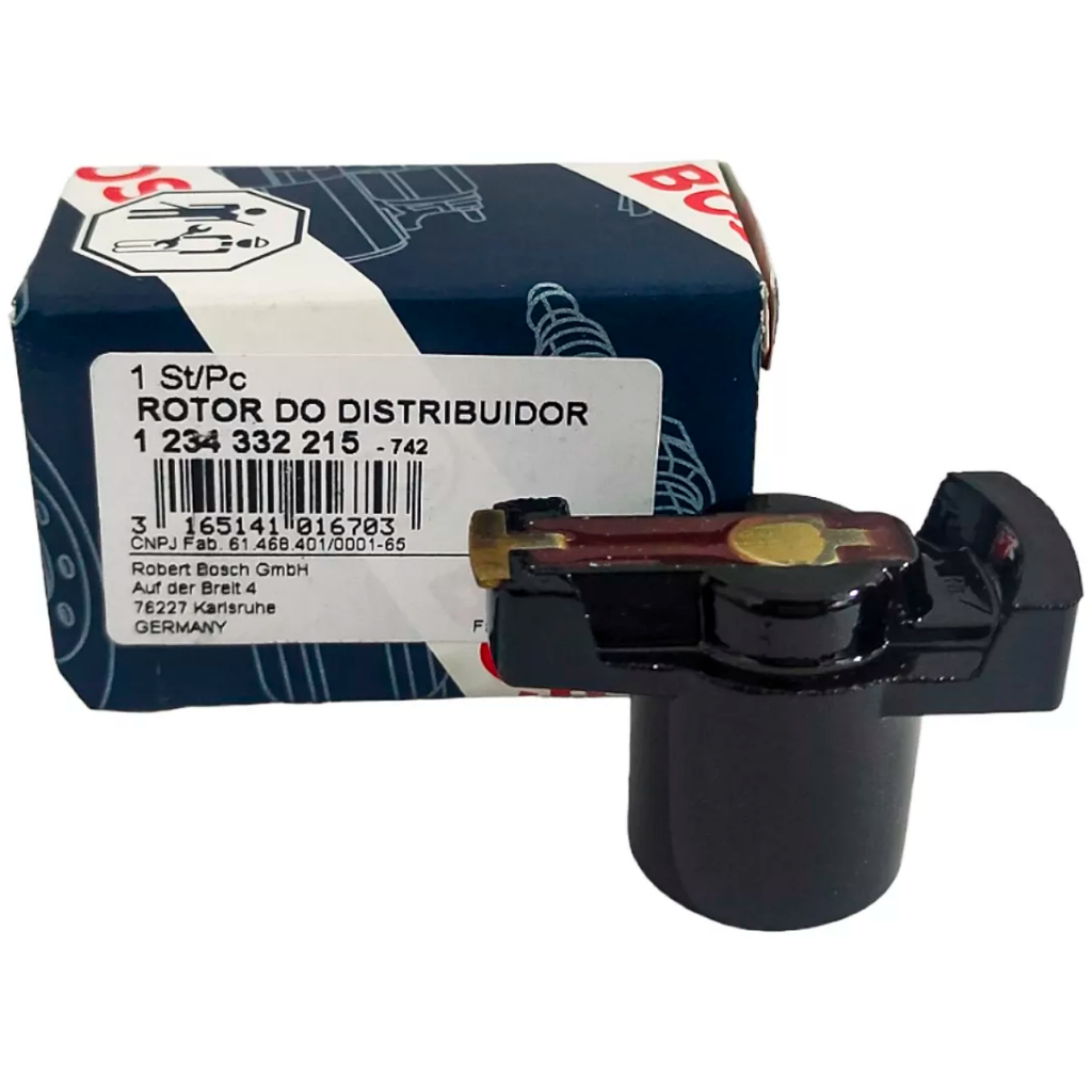 Rotor Do Distribuidor Gol Parati Saveiro Santana Ap 1982 a 1989 Original Bosch 215
