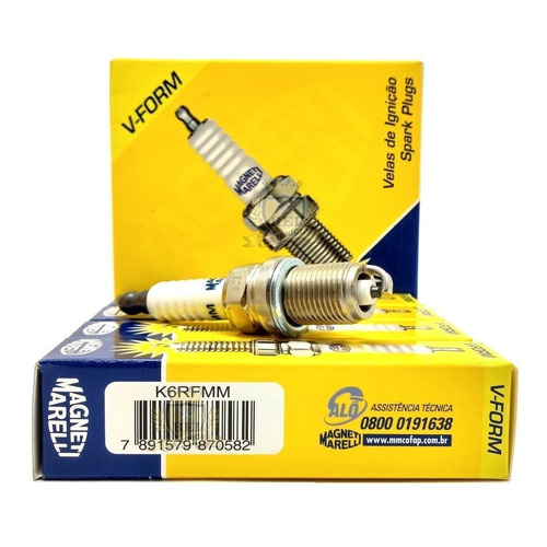 Jogo Vela Ignição Citroen C3 1.4 8v Gasolina Flex Marelli Desde 2003 K6rfmm em Oferta na Shopee