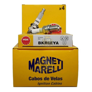 Kit Cabo E Jogo De Velas Toyota Corolla 1.8 16v 7AFE Gasolina 1997 A 2002 Cvmm0702 + Bkr6eya em Oferta na Shopee