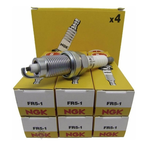 Jogo De Velas Ngk Dodge Dakota 3.9 V6 Mpi Gasolina 1997 A 2000 Ngk Fr51