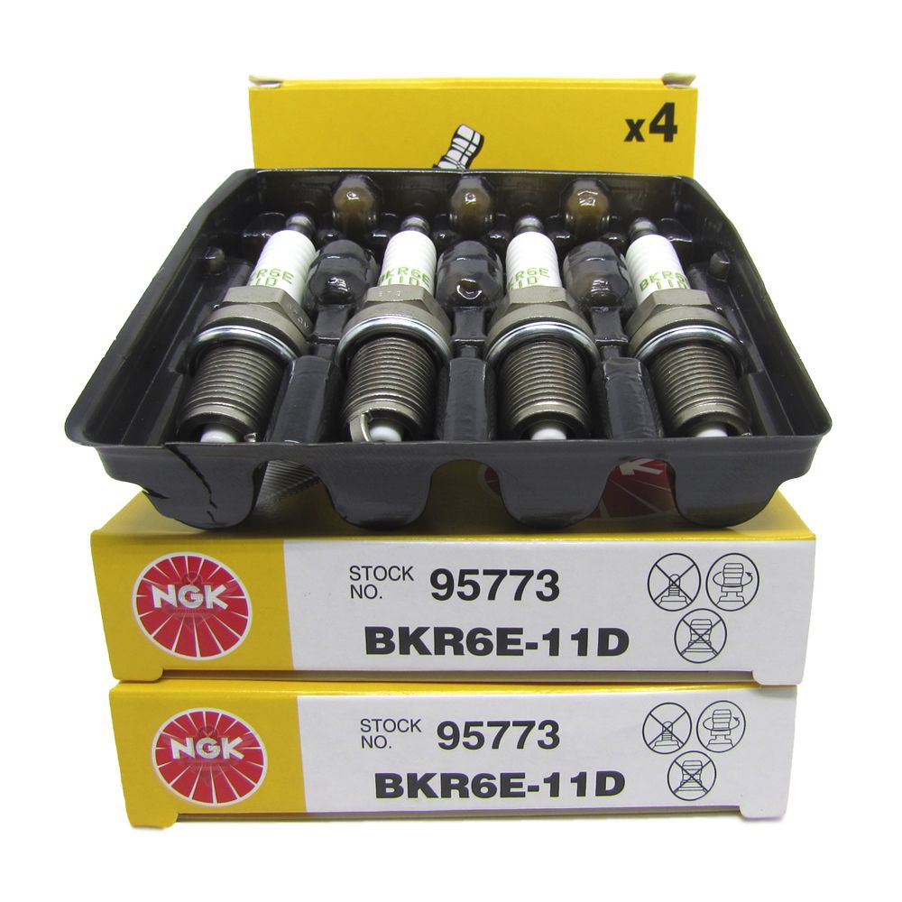 Jogo 8 Velas ignição Original Ngk Honda Fit 1.4 8v 2003 2004 2005 2006 2007 2008 Gasolina ou flex Bkr6e11d