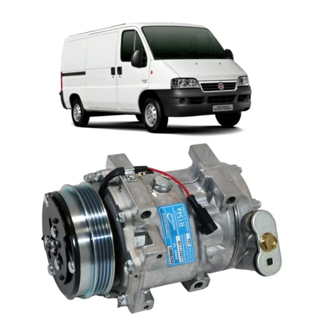 Compressor Sanden Sd7v16 Fiat Ducato 2011 Importado