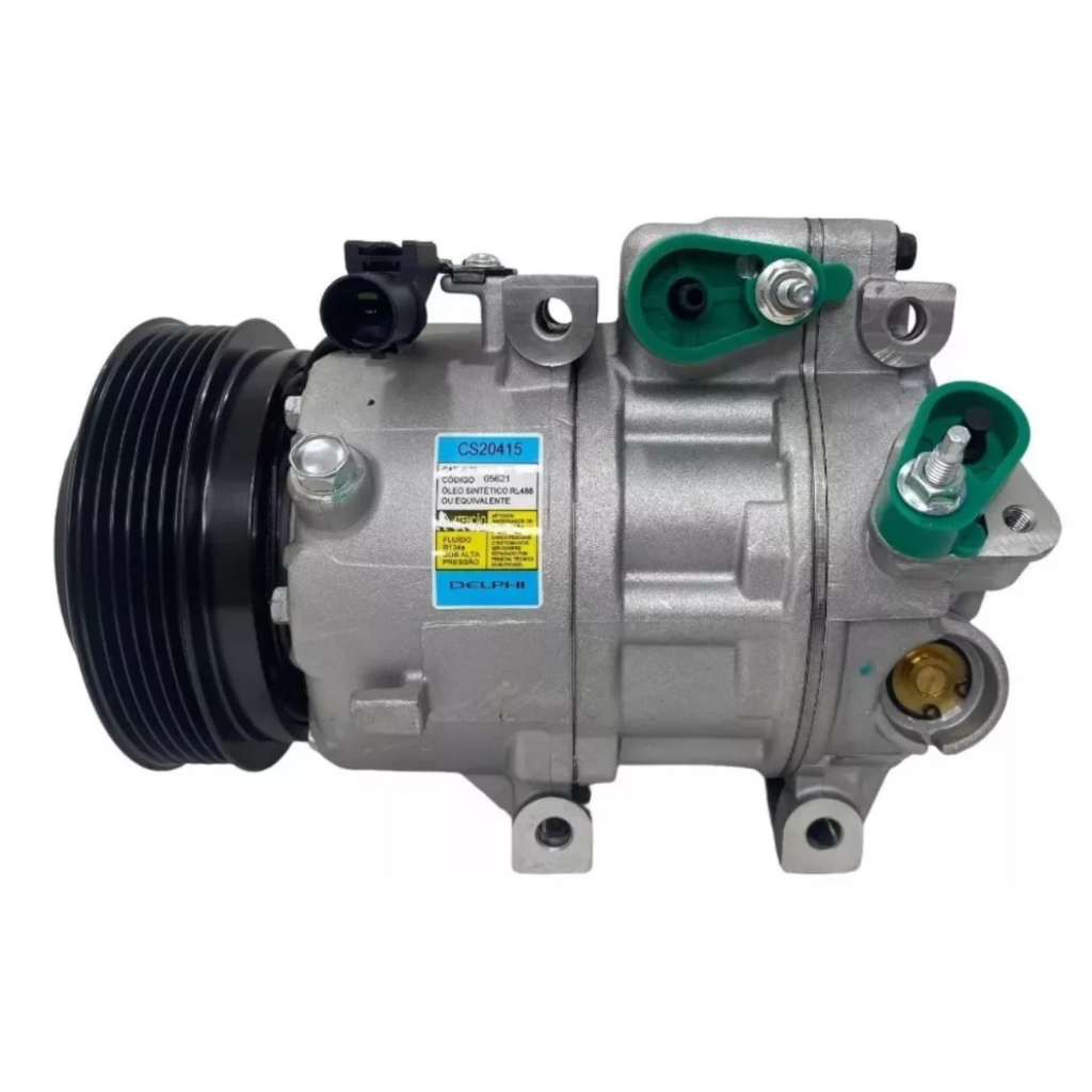 Compressor De Ar Para Hyundai Santa Fé 3.5 24V 2010 2011 2012 2013 2014 a 2015 Original Delphi
