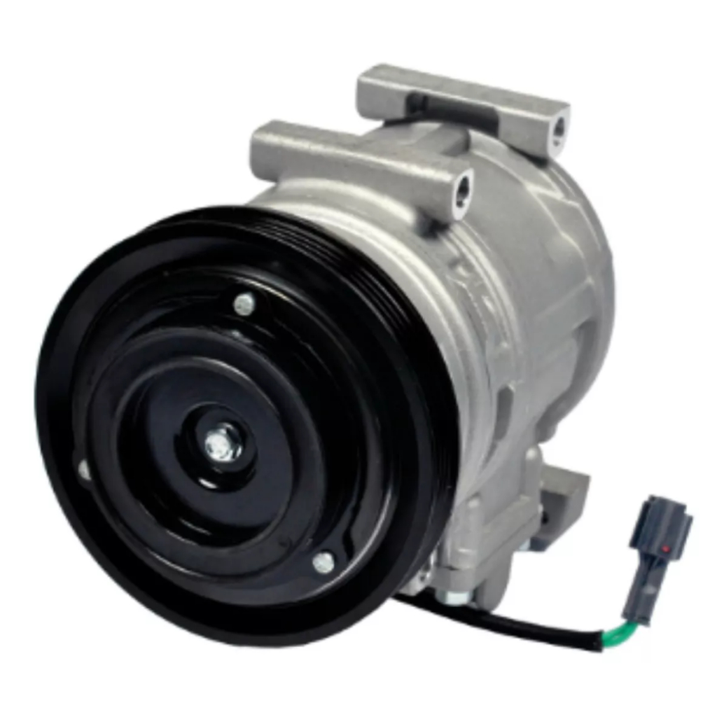 Compressor Ar Condicionado Escavadeira Dl250 Dx225 340lcv 4pk 24v