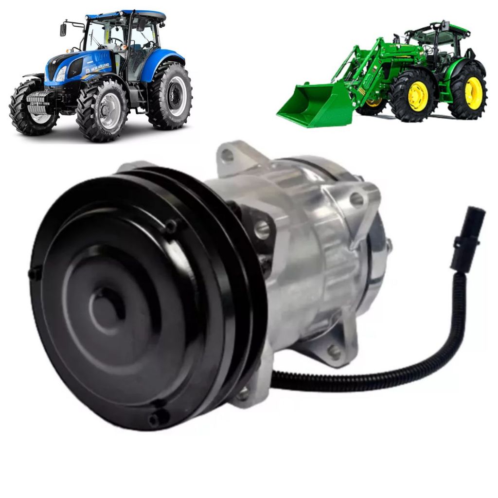 Compressor Ar Condicionado Sanden 7h15 8 Orelhas A2 12v