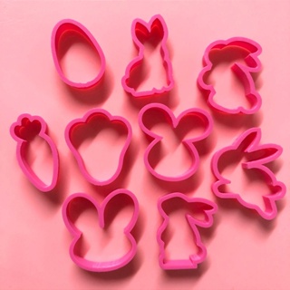 Kit 9 Mini cortadores Tema Páscoa Confeitaria Pasta Biscoito D250107 em Oferta na Shopee