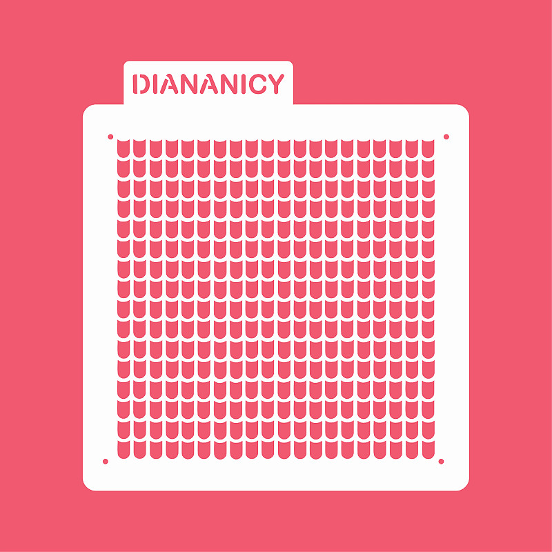 Estêncil Diananicy Nº394 - Stencil Telhado Confeitaria Pasta Biscoito