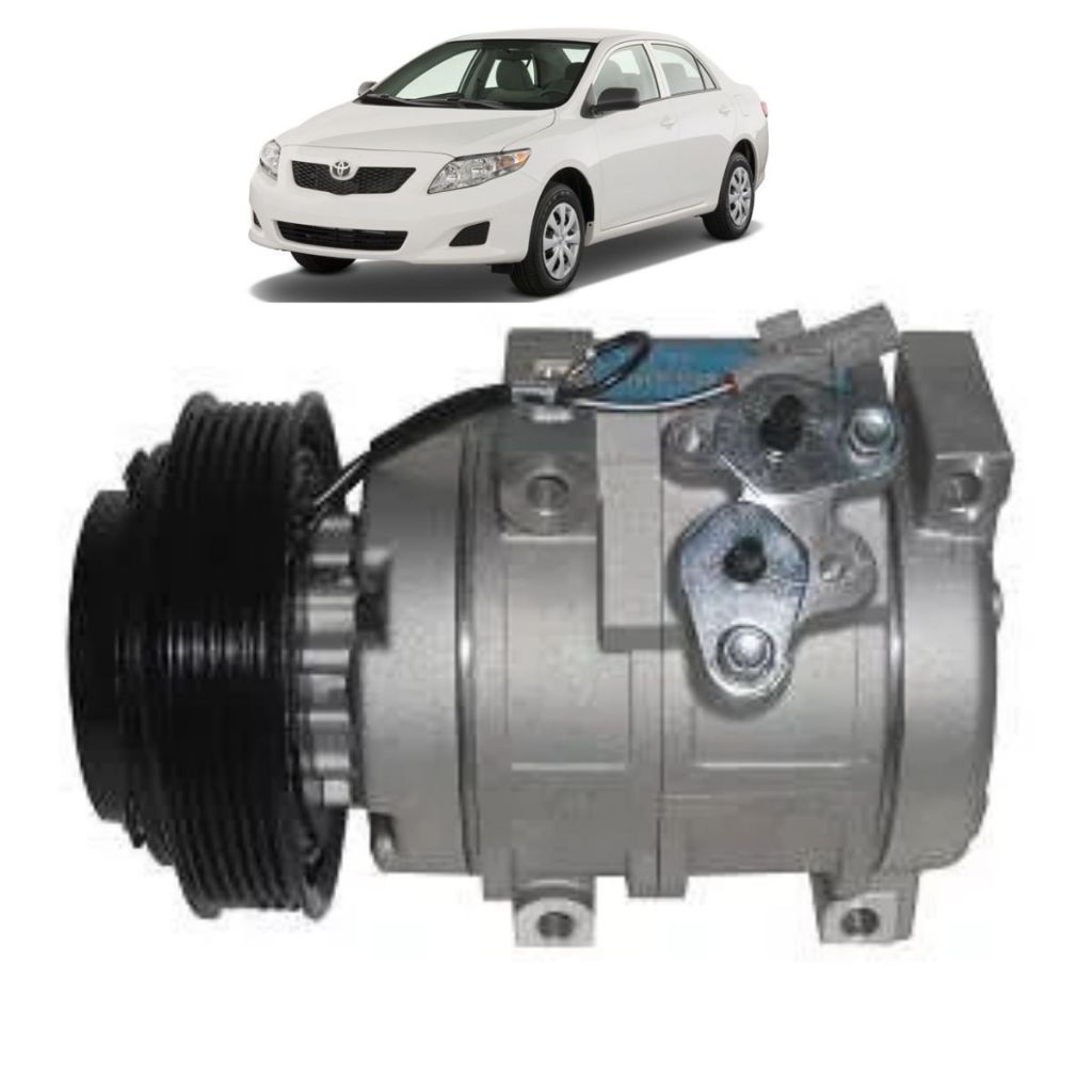 Compressor Ar Condicionado Corolla 1.8 2.0 16v 2008 A 2012 10s15c