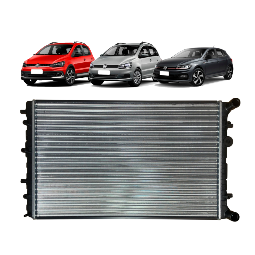 Radiador Gol Voyage Fox Saveiro G5 G6 2004 a 2019