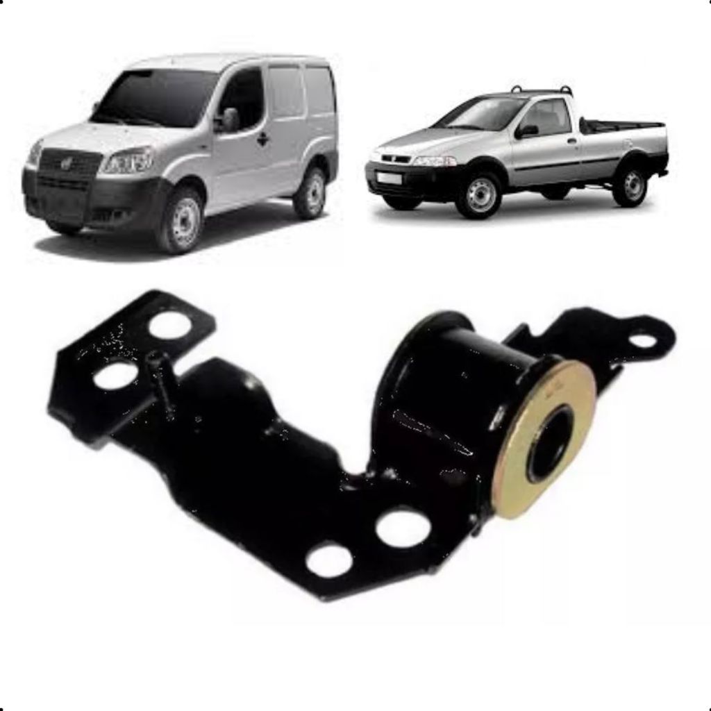 Bucha Traseira Da Bandeja Dianteira Fiat Doblo 2002 Em Diante