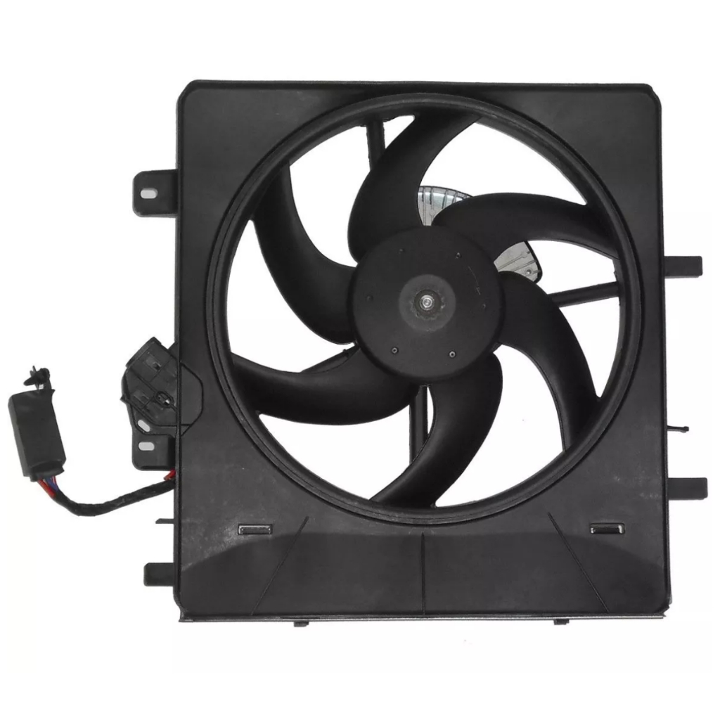Ventoinha Defletor Para Citroen C3 1.4 1.6 2003 A 2008 Com Módulo Procooler