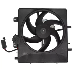 Ventoinha Defletor Para Citroen C3 1.4 1.6 2003 A 2008 Com Módulo Procooler