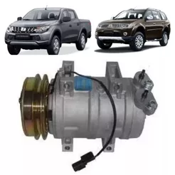 Compressor Ar Condicionado L200 Triton Pajero Dakar A1 12v