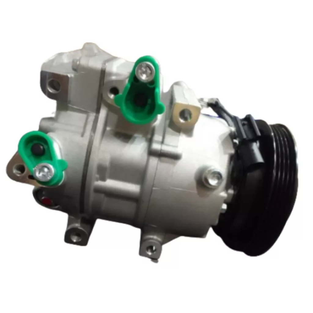 Compressor Ar Condicionado Para Hyundai I30 2.0 2007 A 2012 4pk 12v Manual Com Ar