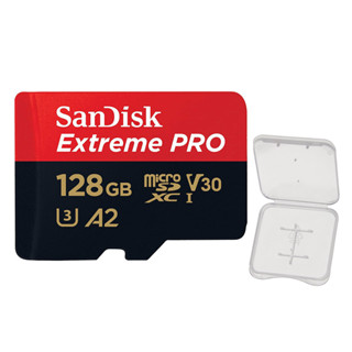 Cartão Memória  Sandisk 128gb Micro Sd com Adaptador +Case em Oferta na Shopee