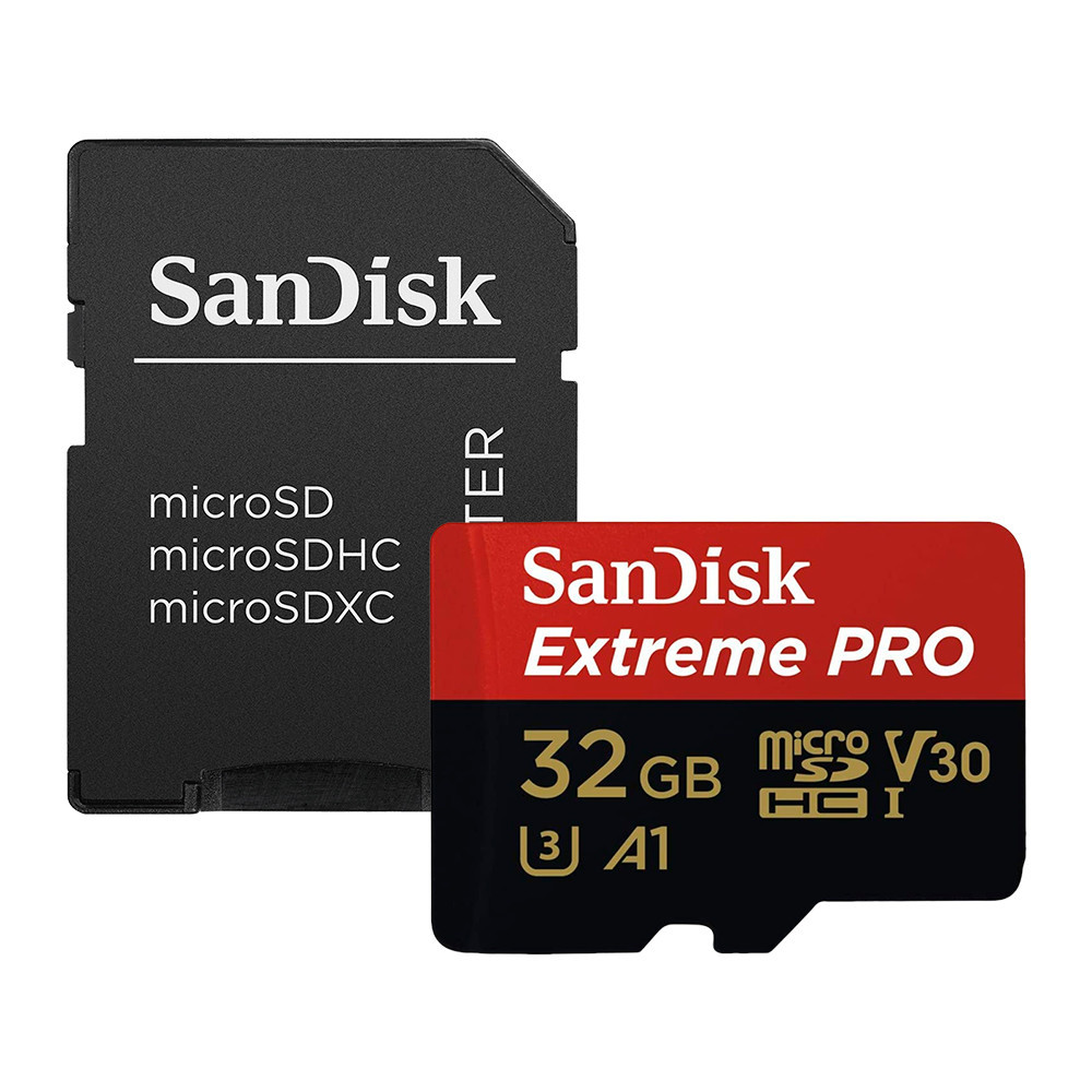 Cartão MicroSD ExtremePro 100MB/s 32GB +ADP Sandisk em Oferta na Shopee