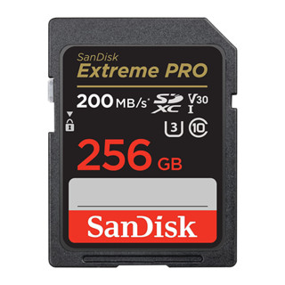 Cartão de Memória Sandisk 256gb Extreme Pro Cartão Sd 200Mbs em Oferta na Shopee