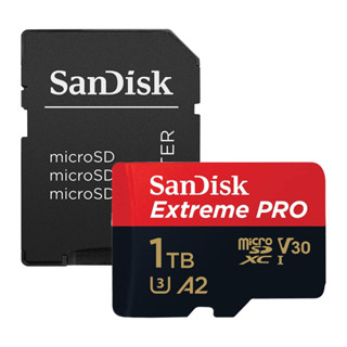 Cartão de Memória Micro Sd Sandisk 1Tb Extreme Pro 200Mbs e Adp em Oferta na Shopee
