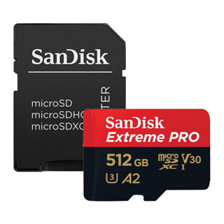 Cartão de Memória Micro Sd Sandisk 512gb MicroSd 200Mbs+Adp em Oferta na Shopee