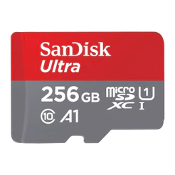 Cartão de Memória Micro Sd Sandisk 256gb MicroSd Ultra 150Mbs