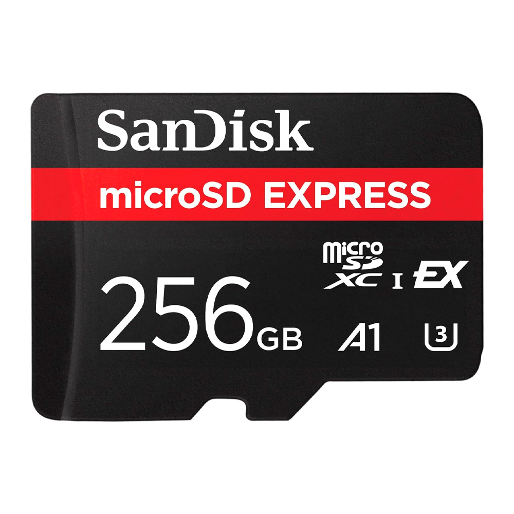 Cartão de Memória Sandisk 256gb Microsd Express Preto em Oferta na Shopee