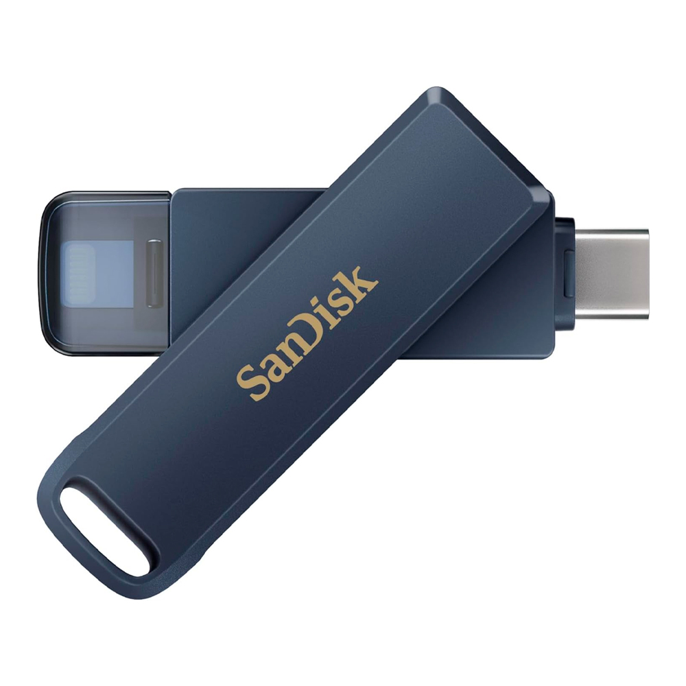 Pen Drive SanDisk 64gb Usb C/Lightning 90Mbs Azul