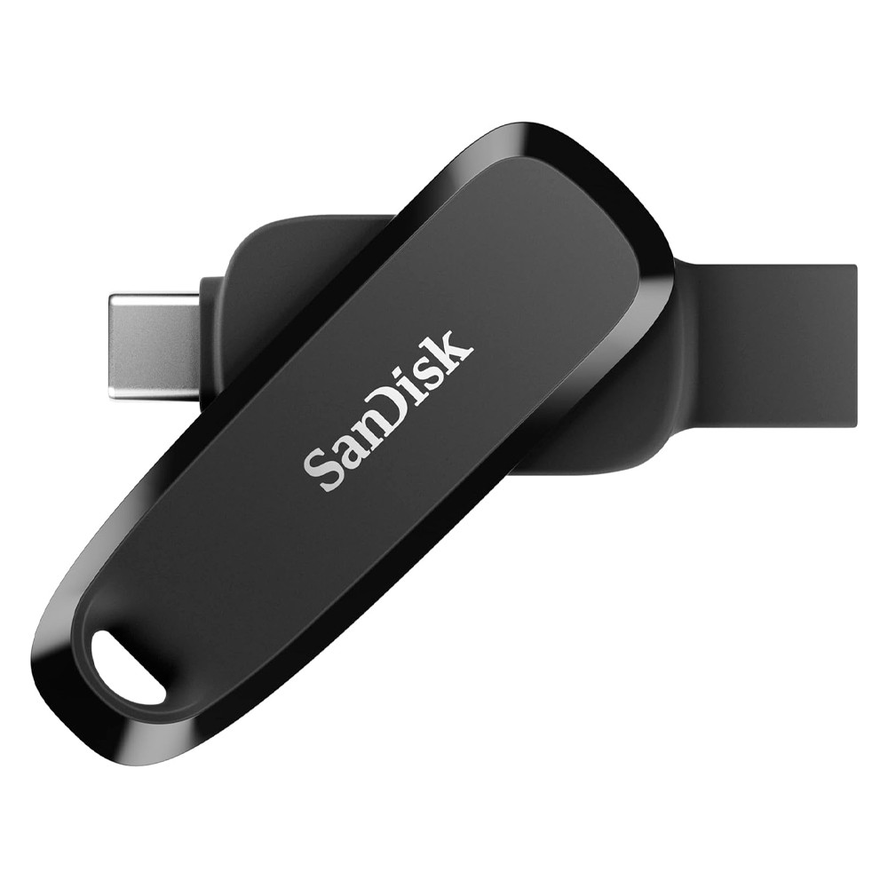Pen Drive Sandisk 512GB USB A e C 3.2 Gen 1 Preto em Oferta na Shopee