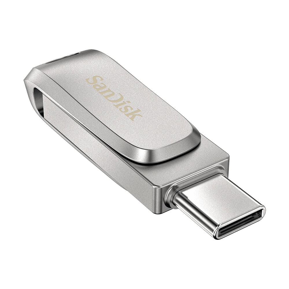 Pen Drive SanDisk 128GB Dual Drive Luxe Usb 3.1 Type-C - detalhe