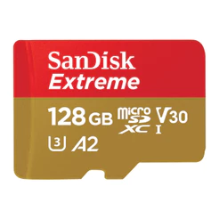 Cartão de Memória Micro Sd Sandisk 128gb MicroSd Extreme 190Mbs