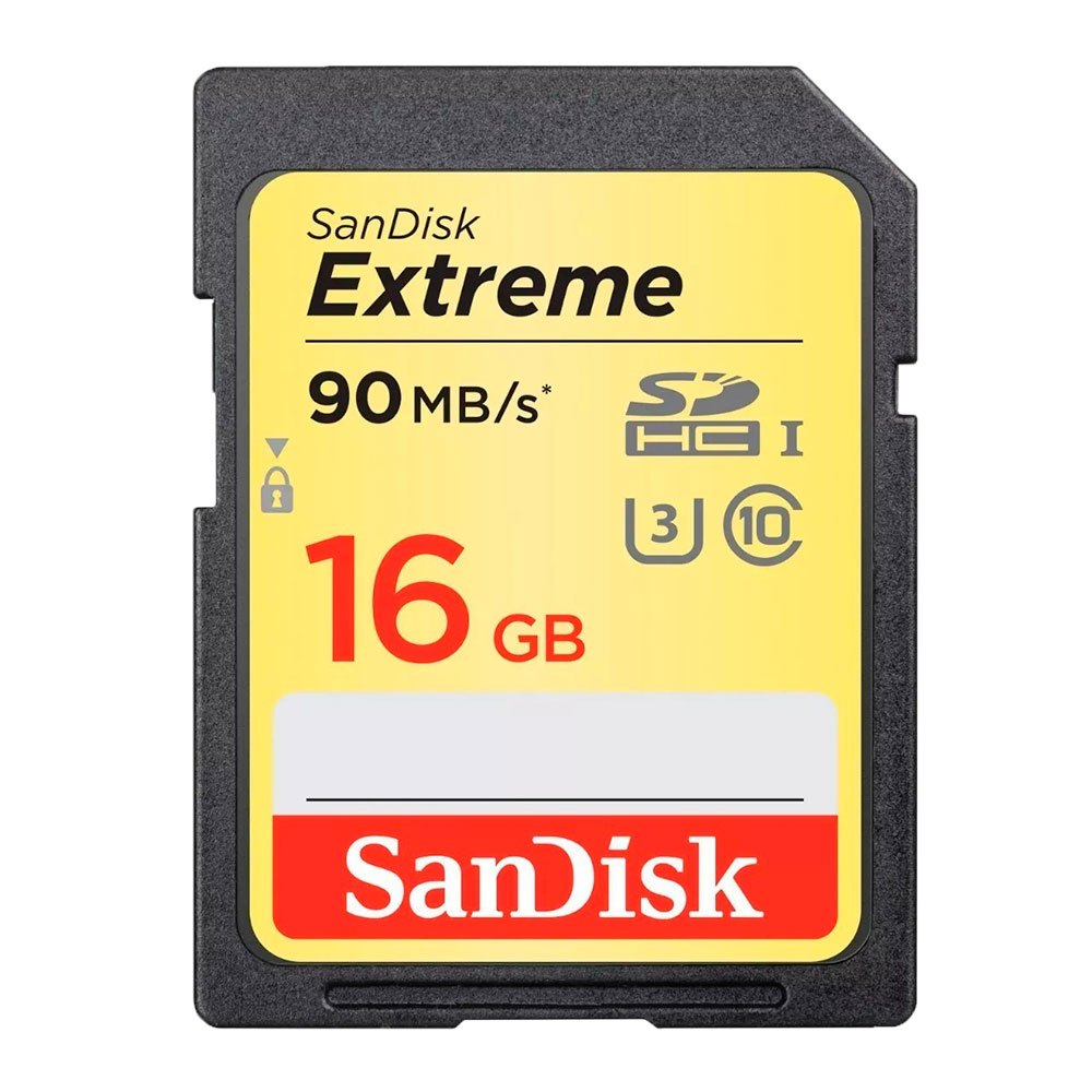 Detalhes do Cartão de Memória Sandisk 16gb Extreme Cartão Sd 90mbs