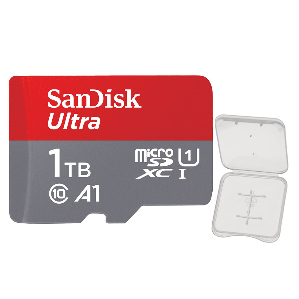 Cartão de Memória Micro Sd Sandisk 1Tb  Ultra 150Mbs +Case - Mobile & Gadgets