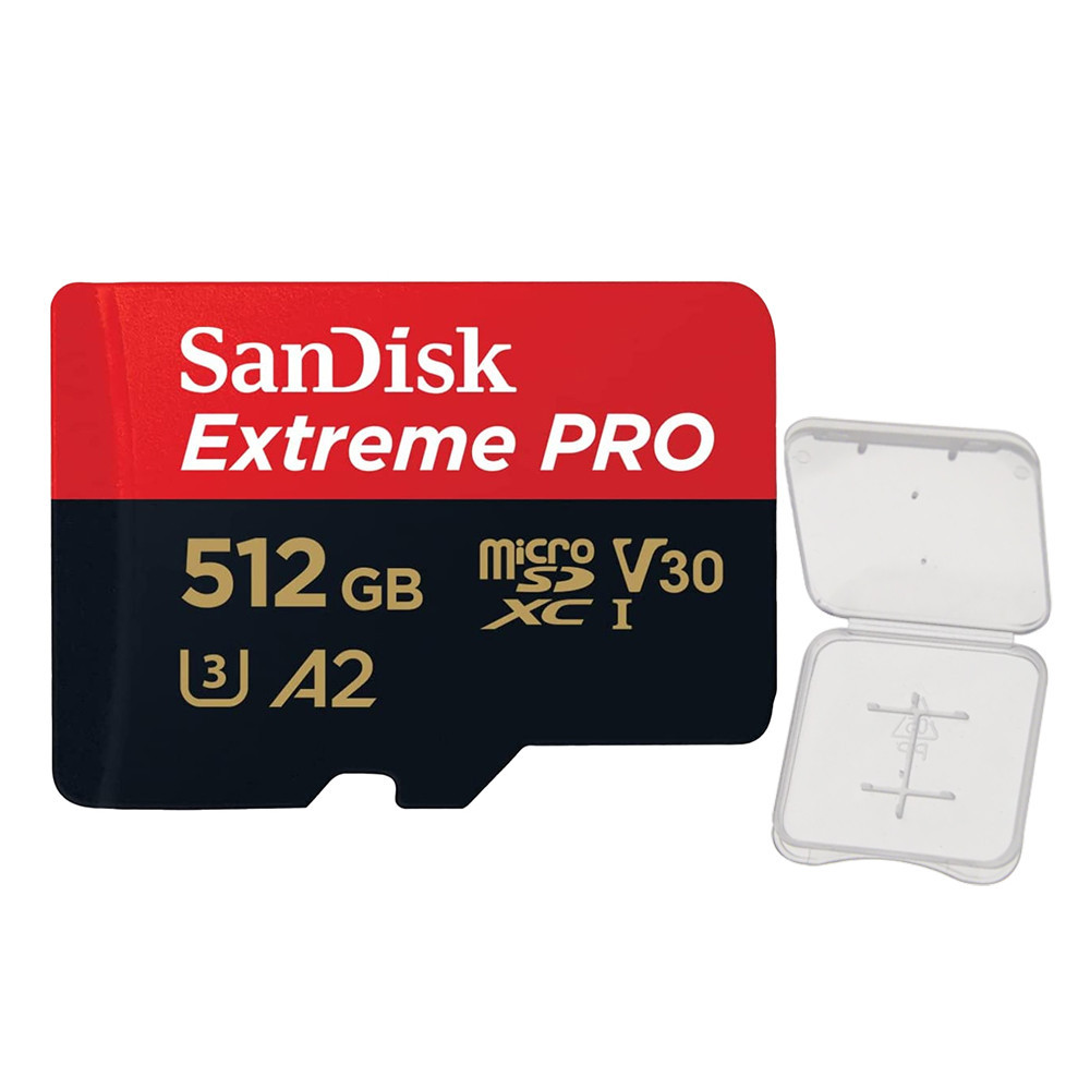 Cartão de Memória Micro Sd Sandisk 512gb  200Mbs+Adp +Case em Oferta na Shopee
