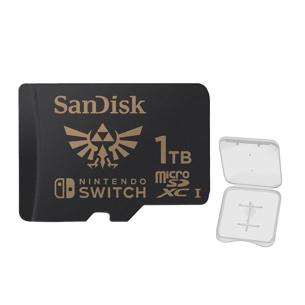 Cartão de Memória Sandisk 1Tb para Nintendo Switch +Case